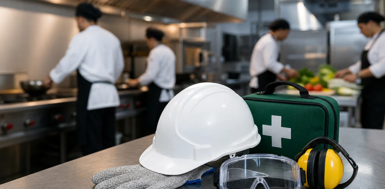 Segurança do trabalho para restaurantes e cozinhas: PGR e PCMSO na prática