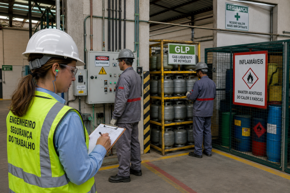 Laudo de Periculosidade em Osasco: Eletricidade, GLP e Inflamáveis