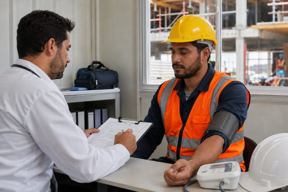 PCMSO em Obras Temporárias: Como Adequar à NR-18, Gerenciar Rotatividade e Cumprir o eSocial na Construção Civil